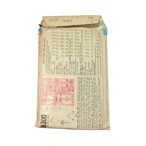 Vintage Sewing pattern - Picture 2 of 2